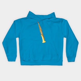 Soprano saxophone Kids Hoodie